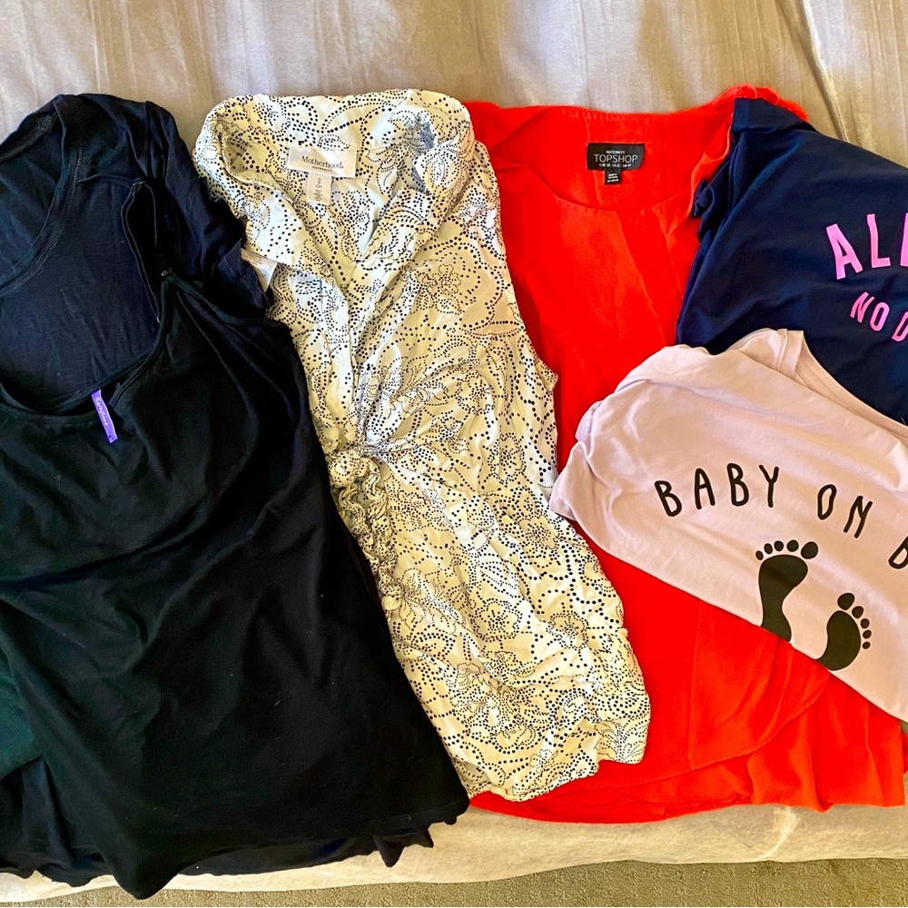 Maternity and Nursing Summer Shirts